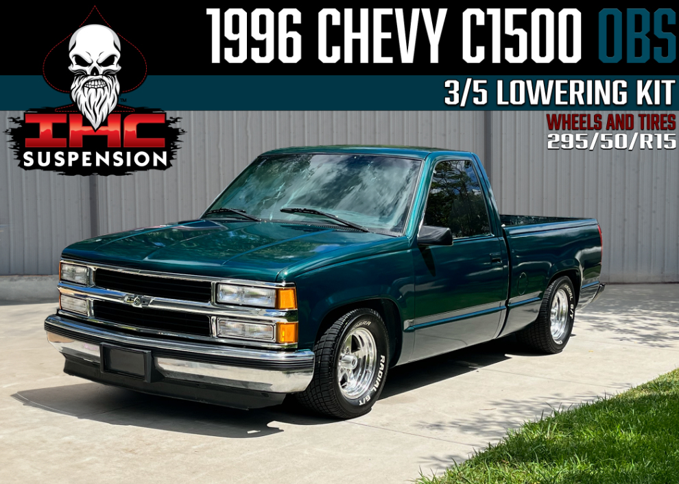 1988-1998 OBS Chevy/GMC Truck IHC Suspension 3" Lowering Front Control Arms