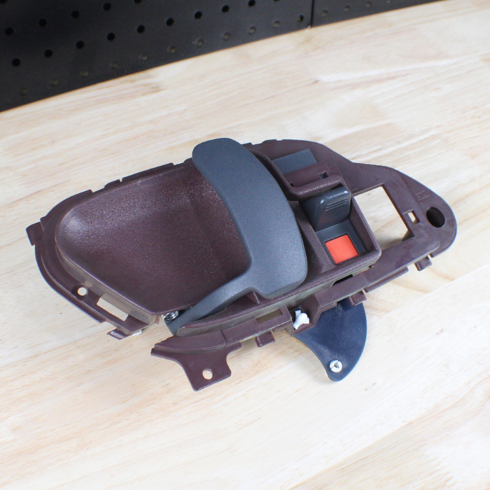 1995-1998 OBS Chevy/GMC Truck Red Interior Door Handle Assembly - LH