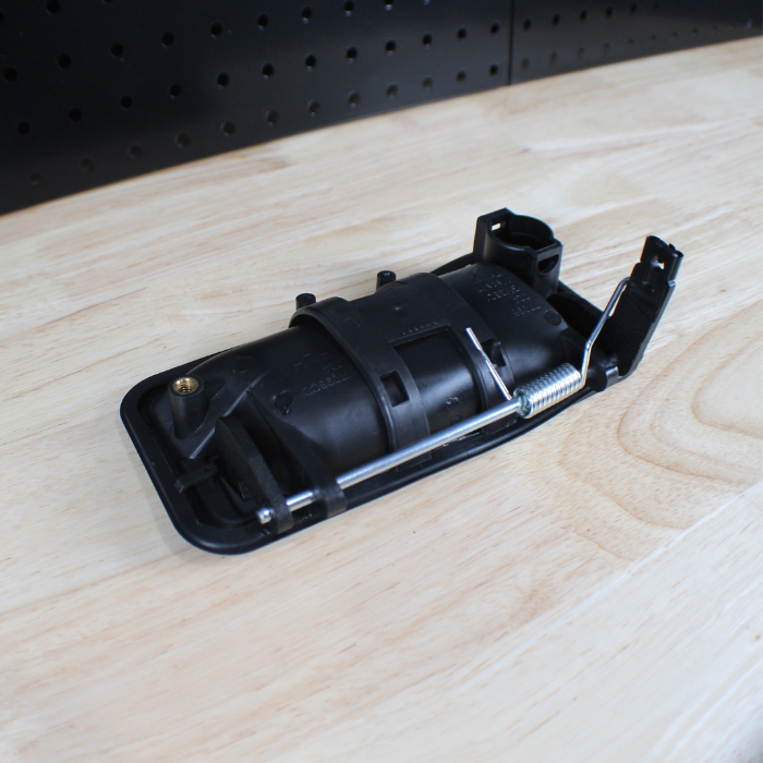 Smooth Black Sliding Door Handle - Rear Right For GMC & Chevy Vans (10 Year Warranty)